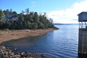 camping lake echo tasmania trout fishing